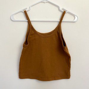 ARQ Crop Tank / Toffee / Medium